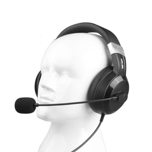 Salar/聲籟 頭戴式耳機桌上型機電腦英語聽力考試人機對話耳麥降噪