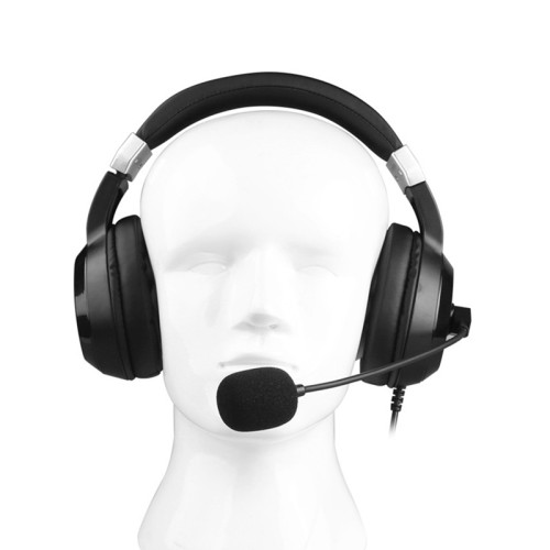 Salar/聲籟 頭戴式耳機桌上型機電腦英語聽力考試人機對話耳麥降噪