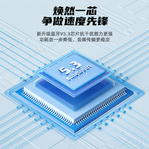 AWEI用維新款TWS藍牙耳機T26Pro半入耳HiFi音質5.3降噪運動無線