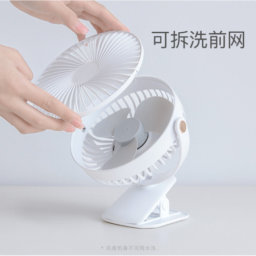 新款usb小風扇可充電桌面學生家用辦公室靜夾子電風扇壁扇