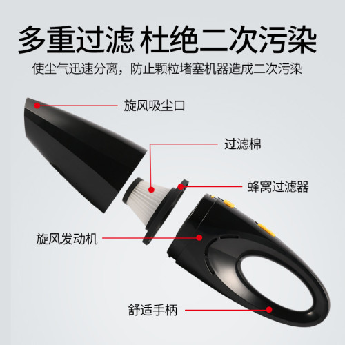車家兩用載吸塵器二合一手持式強吸力汽車充電乾溼寵物吸毛器吸塵