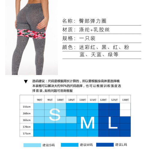 伽拉伸拉力帶翹臀健身彈力帶圈練臀拉力帶訓練瑜運動深蹲彈力帶圈