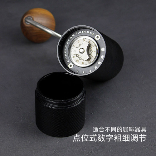 手搖咖啡磨豆機不鏽鋼磨心美式手搖磨豆機五穀雜糧磨粉器戶外露營