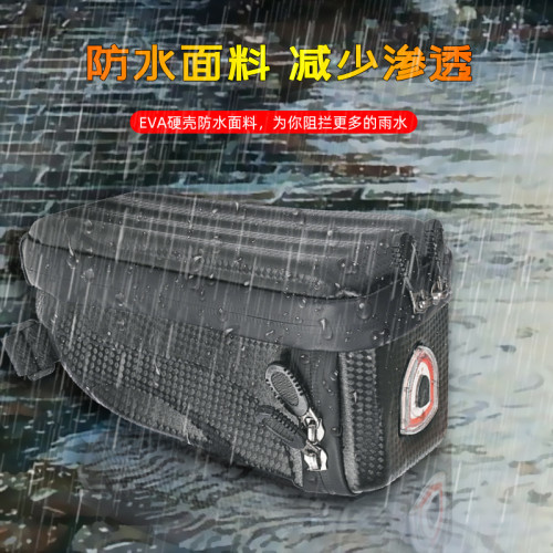 自行車帶燈尾包公路車硬殼鞍座包騎行尾包車後包山地車車尾警示燈