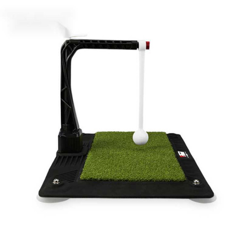 初學新手室內高爾夫揮桿練習器旋轉訓練器 360°旋轉棒golf吸盤墊