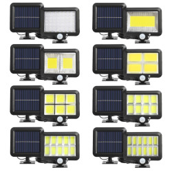 新款分體式遙控太陽能感應小路燈 庭院戶外感應燈太陽能壁燈