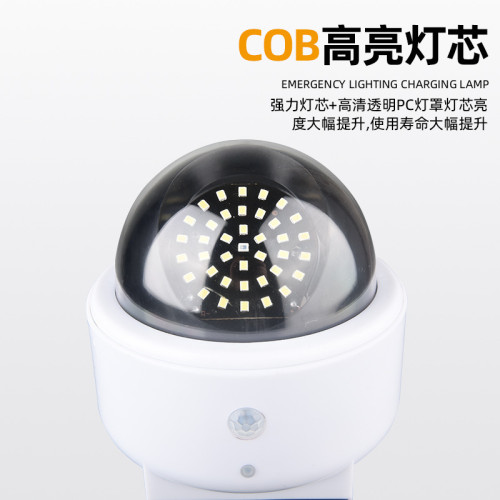新款太陽能仿真監控攝影機防賊燈家用戶外庭院人體感應照明燈