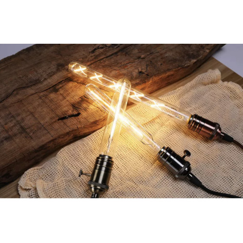 led節能燈仿鎢絲燈復古款E27螺口創意護眼暖光燈超亮無頻閃T300