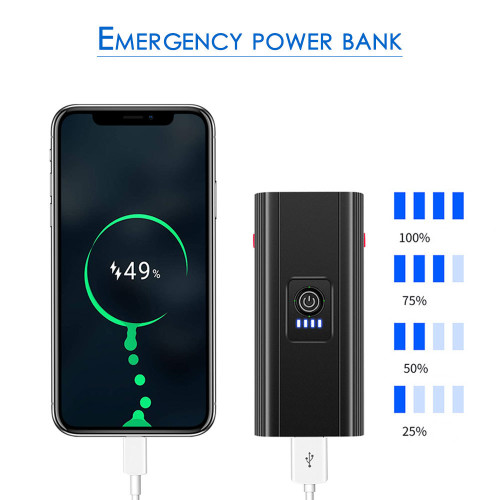 新款雙T6強光遠射帶電顯戶外騎行燈大容量自行車USB充電前燈