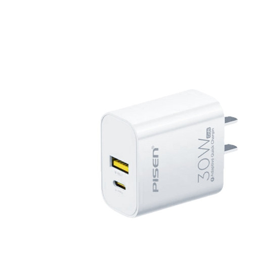 品勝手機充電器PD30W快充雙口可攜式小方塊適用蘋果華爲頭usb氮化鎵