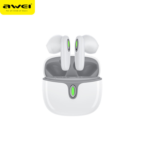 Awei用維新品迷你藍牙耳機 藍牙5.3長續航高音質tws無線耳機
