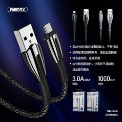 REMAX睿量戰甲戰甲鋅合金數據線手機數據線type-c適用於小米手機