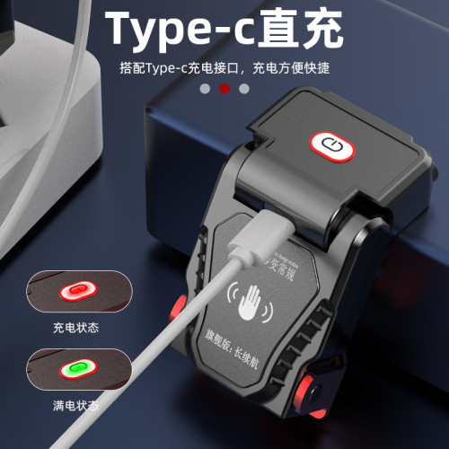 感應帽夾燈釣魚專用頭燈戶外強光充電夜釣超長續航頭戴式led燈