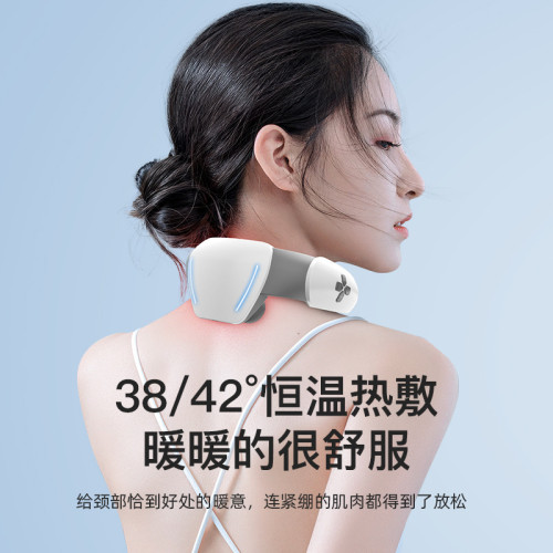 頸椎按摩儀 熱敷護頸儀TENS微電流脈沖拍打肩頸理療儀 頸椎儀