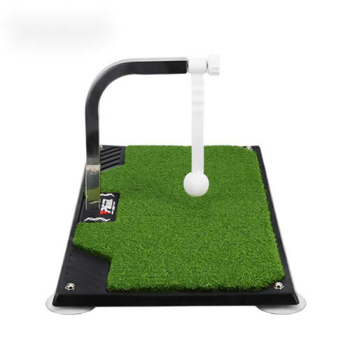 高爾夫揮桿練習器室內高爾夫 360°旋轉棒golf吸盤打擊墊練習器墊