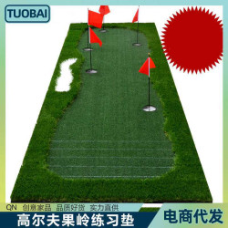 高爾夫果嶺室內外推桿練習器刻度線推桿golf高爾夫練習果嶺練習墊
