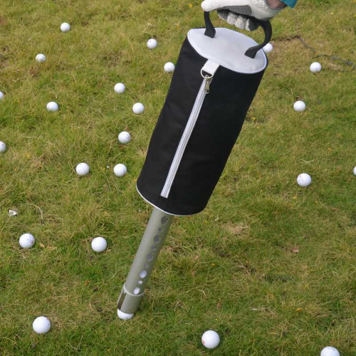 高爾夫撿球器方便快捷輕松站立可攜式吸球筒撿球器撿球筒golf吸球器