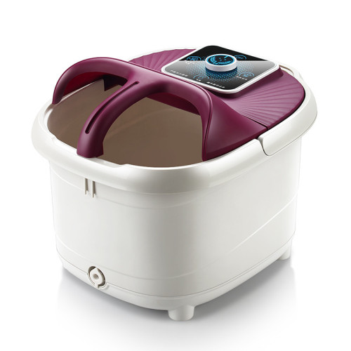 電動按摩洗腳盆按摩器泡腳桶足浴盆洗腳按摩加熱腳動足浴桶泡腳盆