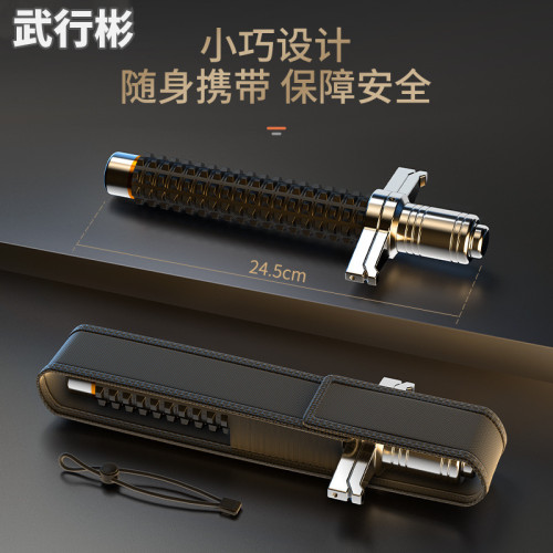 甩棍合法防身武器神器車用三節棍伸縮防狼收縮摔棍甩輥多功能甩棒