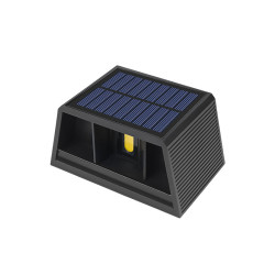 LED太陽能壁燈戶外花園圍牆裝飾壁燈可調節亮度景觀氛圍燈