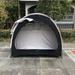 戶外騎行自行車帳篷升級版黑色防雨防塵多功能儲藏室雜物間山地車