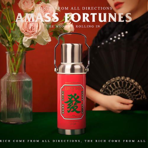 風復古老水壺保溫杯結婚禮物閨蜜新人新娘情侶創意禮品杯