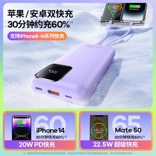 REMAX適用品牌快充充電寶20000安培大容量可攜式10000mAh行動電源