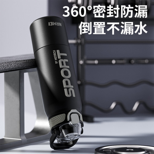 保溫杯男款學生316不鏽鋼2023新款1000ml大容量可攜式水杯子