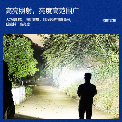 新款LED頭燈揮手感應戶外強光騎行跑步夜釣頭戴式迷你小頭燈