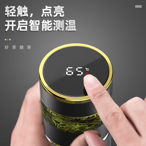 高硼矽玻璃杯雙層隔熱玻璃水杯耐高溫玻璃茶杯雙層玻璃杯禮品