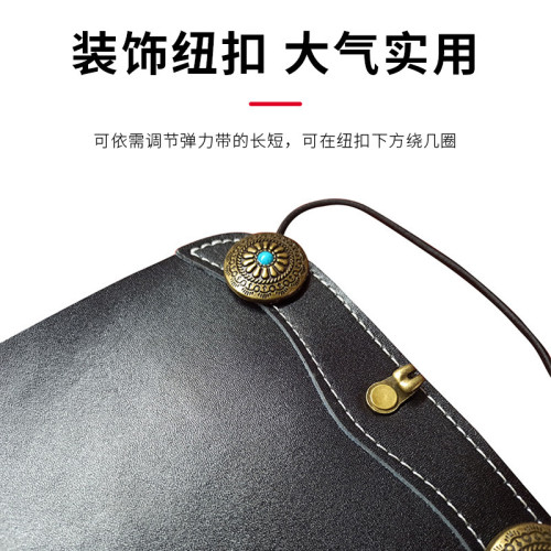 射箭器材H2牛皮護臂傳統弓美式反曲弓射箭護臂射箭護臂橡膠護手臂