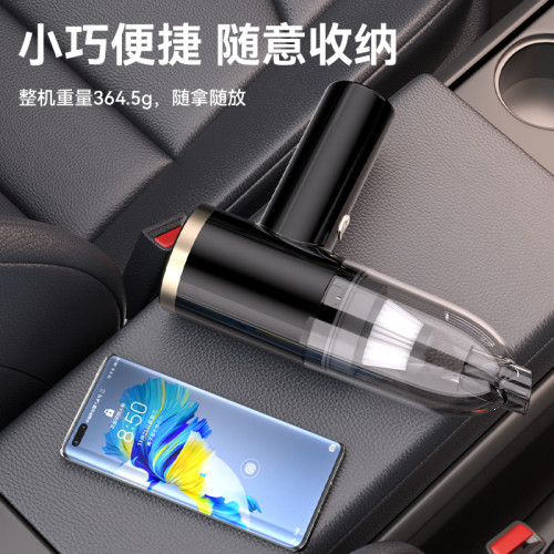 新款大功率無刷車用吸塵器小型無線充電手持吹吸一體機大吸力