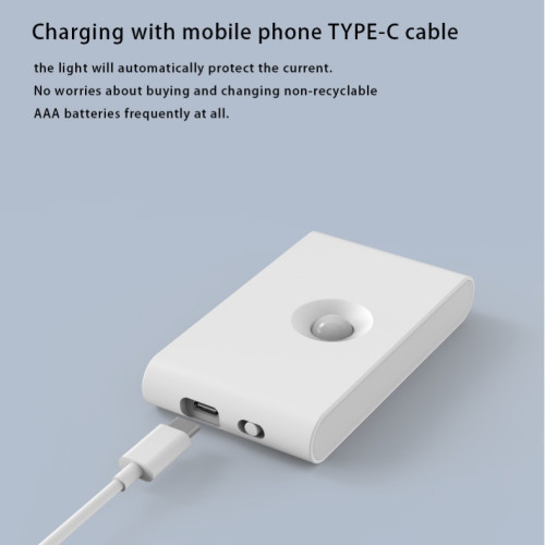 SmartHumaninductionRechargeablemagneticlednightlight磁吸設計