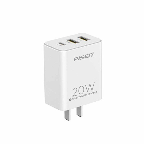 四口充電頭 三口USB多口插頭充電器多功能快充沖電頭插座適用蘋果