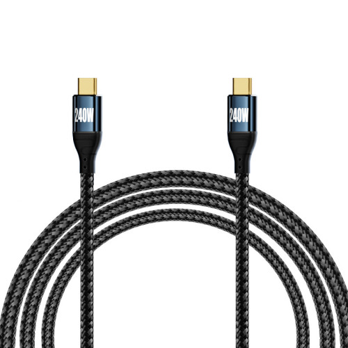 240W閃充雙type-c公對公pd數據線適用平板電腦手機傳輸充電快充線