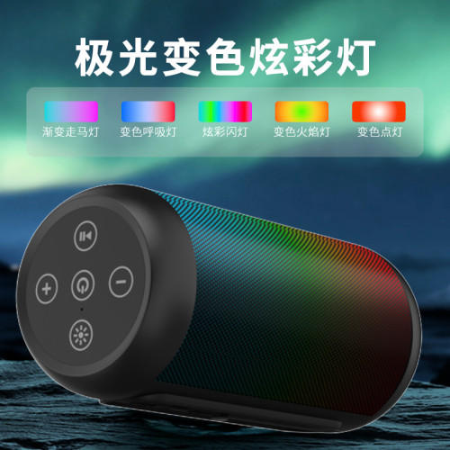 藍牙音箱小音響大音量戶外運動可攜式無線雙喇叭家用低音砲立體聲