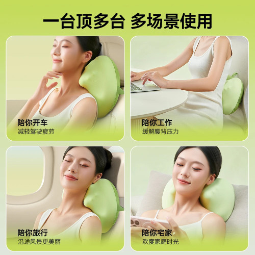多功能家用頸椎按摩器腰部腿部按摩器枕頭靠墊按摩枕