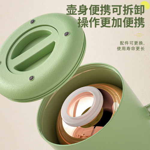 保溫暖水壺家用熱水瓶大容量暖壺玻璃內膽暖水保溫瓶熱水壺2升