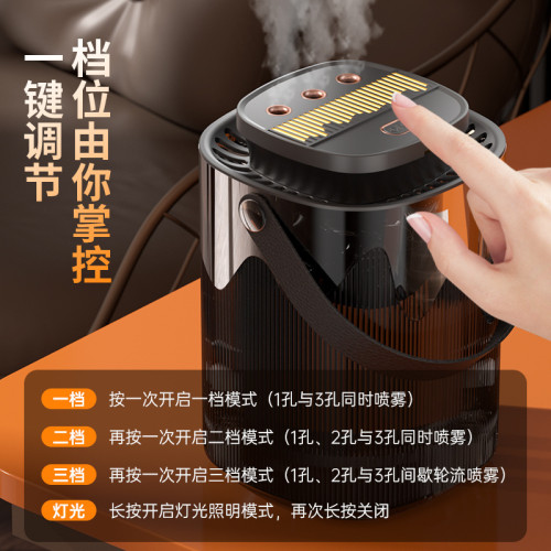 3L大容量三噴加溼器家用桌面usb臥室辦公室小夜燈母嬰加溼器禮品