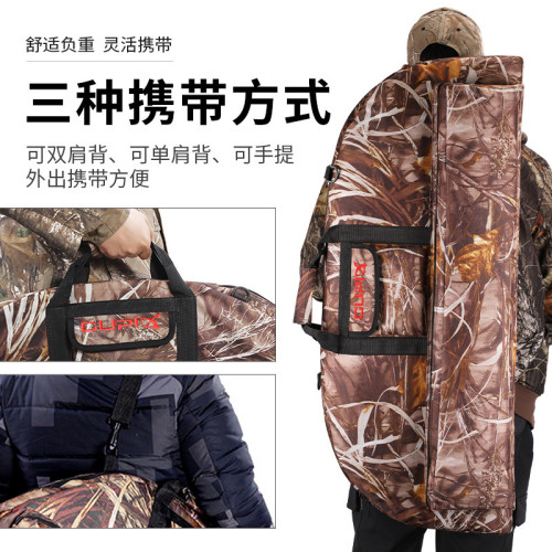 帆布弓包弓箭射箭器材複合雙肩射擊運動競技反曲弓三角弓三角弓包