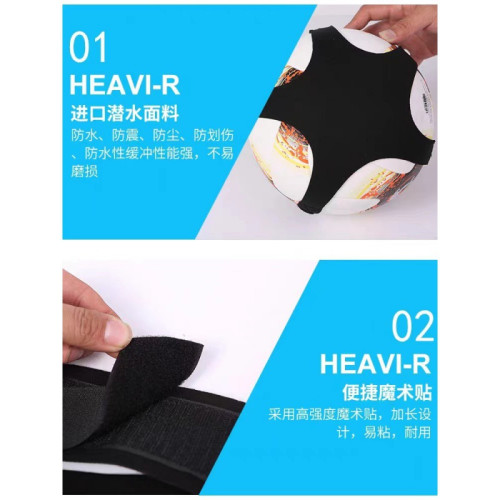 顛球袋顛球訓練器兒童中小學生足球訓練器彈力迴旋綁帶顛球袋控球