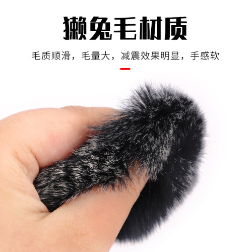 獺兔毛弓弦減震弓箭射箭器材反曲美獵傳統弓戶外射箭競技兔毛減震