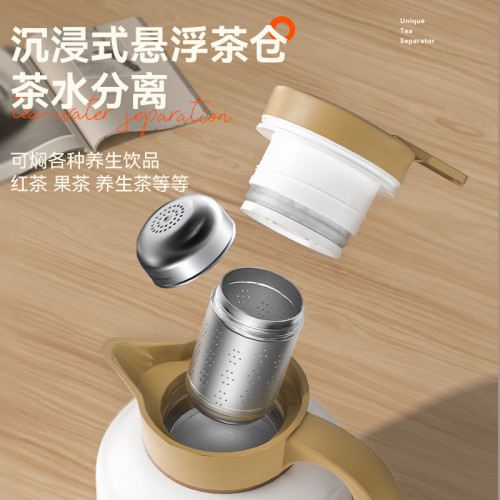 禮品製定316不鏽鋼燜茶壺紅茶白茶悶泡茶水分離大容量家用保溫壺