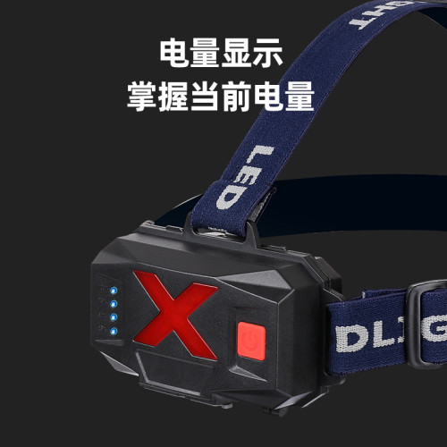 雅尼S09頭燈強光充電超亮頭戴式手電筒戶外變焦調焦釣魚超長續航