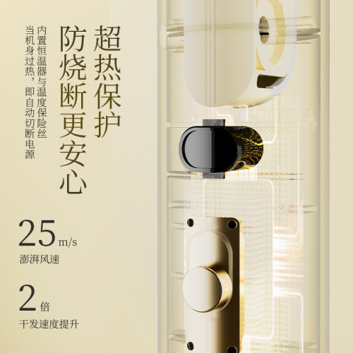 新款高轉速電吹風家用宿舍酒店髮廊大功率吹風機禮品吹風筒