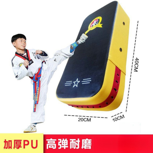 拳擊手靶腳靶泰拳散打腿靶跆拳道後踢靶方形兒童散打腿靶搏擊拳靶