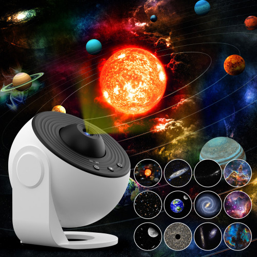 新品地球儀銀河投影燈星空燈臥室滿天星氛圍燈宇宙行星投影燈