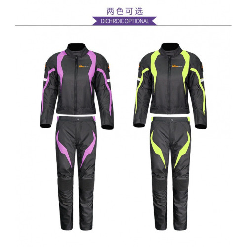 RidingTribe摩托車防水騎行褲子女款秋冬款 機車服修身防摔賽車服