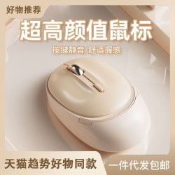 筆記型電腦通用無線藍牙滑鼠可充電雙模靜音女生辦公滑鼠無聲無線