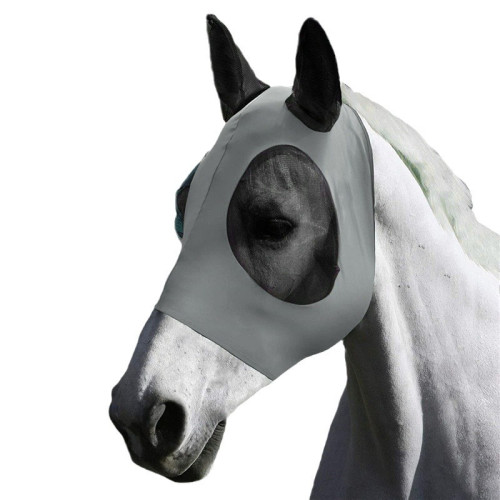 防蚊防蠅馬頭罩透氣網面多種印花選馬面罩保護馬面一體式飛馬面具